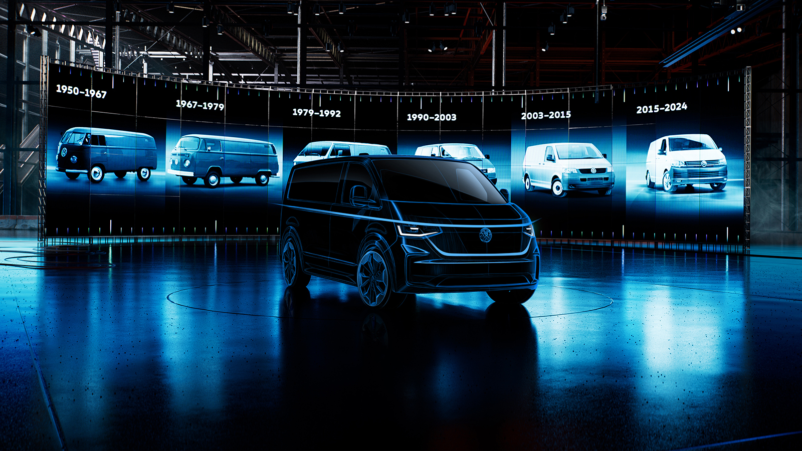 Ανανεωμένο σχεδιαστικά το νέο VW Transporter! 